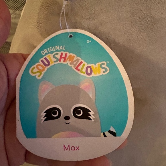 Squishmallows Gray and Black Raccoon Plush - Picture 6 of 7